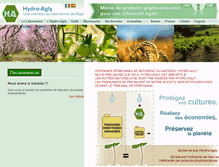 Tablet Screenshot of hydro-agly.com